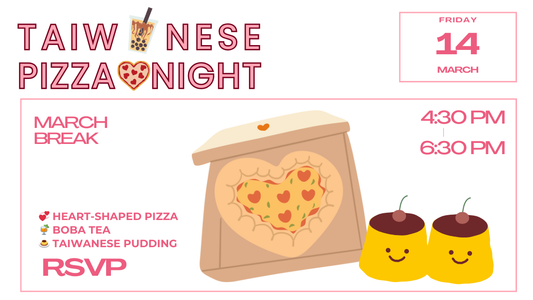 🍕 Taiwanese Pizza Night — A Slice of Taiwan, A Whole Lot of Heart ❤️