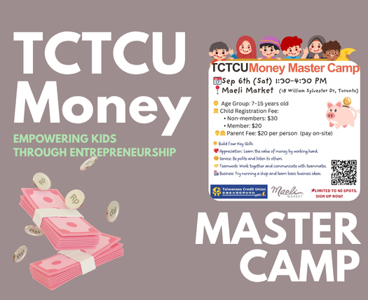 Little Boss in action! TCTCU x Maeli Market Money Master Camp!