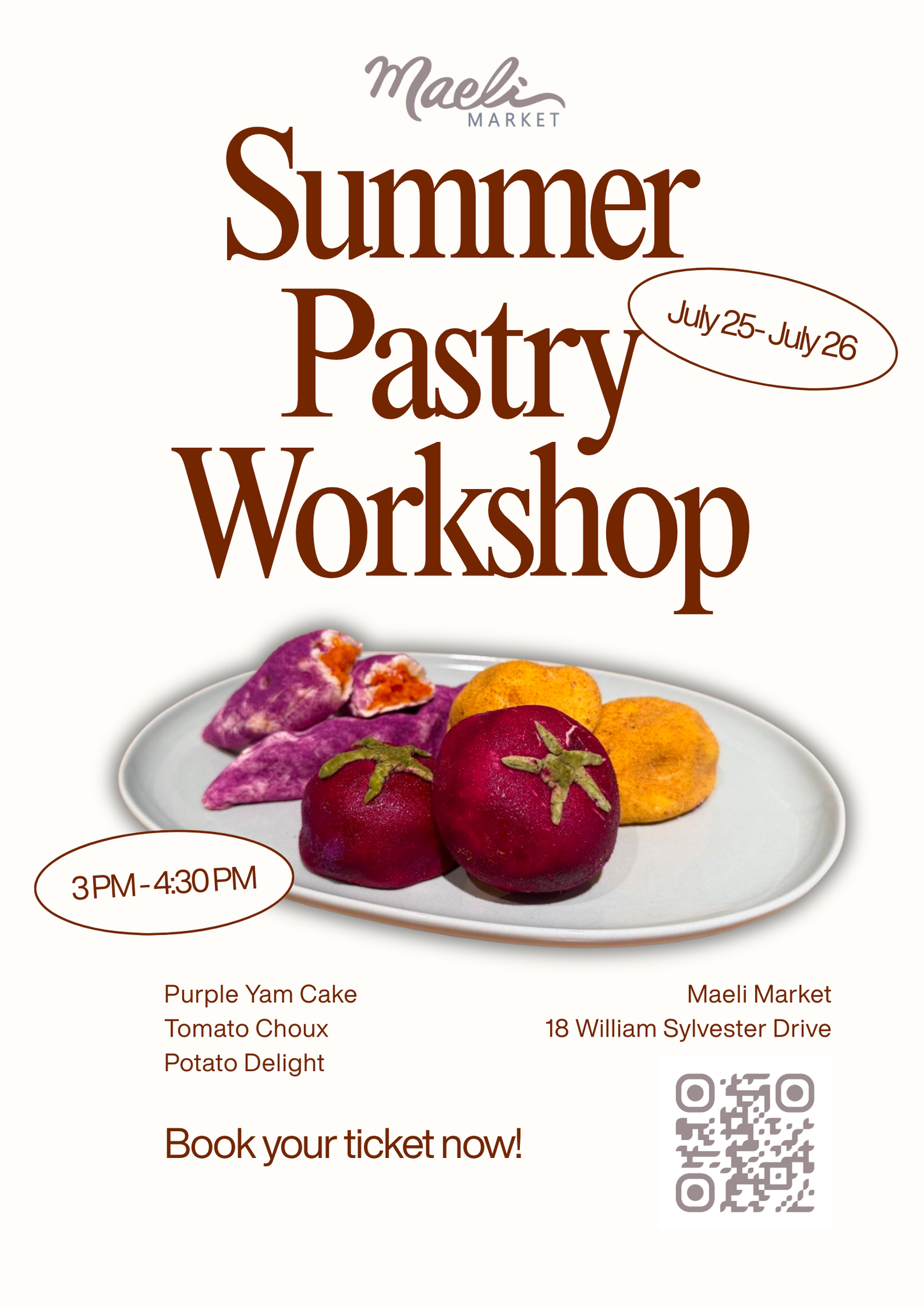 Summer Pastry Workshop