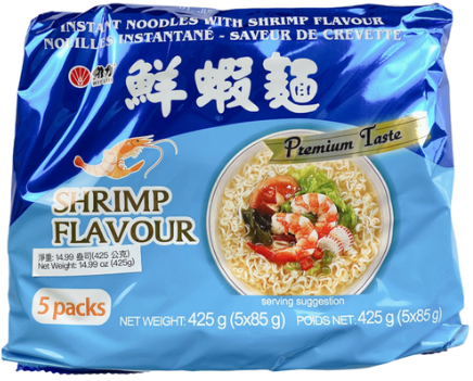 Wei-Lih Instant Noodles with Shrimp Flavour